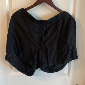 Old Navy linen XL shorts black